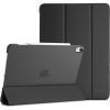 ProCase for iPad Air 13 Inch Case M4/M3/M2(2026/2025/2024), Slim Smart Cover iPad 13 Air M4 M3 M2 Case with Translucent Hard Shell Back, Supports Touch ID, Auto Wake/Sleep -Black(Black)