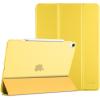 ProCase for iPad Air 13 Inch Case M4/M3/M2(2026/2025/2024), Slim Smart Cover iPad 13 Air M4 M3 M2 Case with Translucent Hard Shell Back, Supports Touch ID, Auto Wake/Sleep -Black(Yellow)