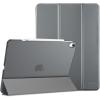 ProCase for iPad Air 13 Inch Case M4/M3/M2(2026/2025/2024), Slim Smart Cover iPad 13 Air M4 M3 M2 Case with Translucent Hard Shell Back, Supports Touch ID, Auto Wake/Sleep -Black(Grey)