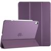 ProCase for iPad Air 13 Inch Case M4/M3/M2(2026/2025/2024), Slim Smart Cover iPad 13 Air M4 M3 M2 Case with Translucent Hard Shell Back, Supports Touch ID, Auto Wake/Sleep -Black(DarkPurple)