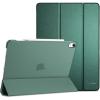 ProCase for iPad Air 13 Inch Case M4/M3/M2(2026/2025/2024), Slim Smart Cover iPad 13 Air M4 M3 M2 Case with Translucent Hard Shell Back, Supports Touch ID, Auto Wake/Sleep -Black(Midnight Green)