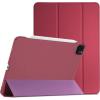 ProCase for iPad Pro 11 Inch Case 2022/2021/2020/2018(4th/3rd/2nd/1st Generation), iPad Pro 11″ Slim Stand Hard Back Cover Shell Smart Folio Compatible with Penci/Support Auto Wake/Sleep -Black(Wine)