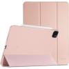 ProCase for iPad Pro 11 Inch Case 2022/2021/2020/2018(4th/3rd/2nd/1st Generation), iPad Pro 11″ Slim Stand Hard Back Cover Shell Smart Folio Compatible with Penci/Support Auto Wake/Sleep -Black(Rosegold)