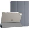ProCase for iPad Pro 13 Inch Case M5 2025/ M4 2024, Smart Cover iPad Pro M5 M4 Case 13 Inch, Slim Stand Translucent Hard Shell Back, Supports Touch ID, Auto Wake/Sleep -Navy(Grey)