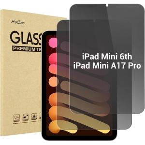 ProCase 1 Pack Privacy Screen Protector for iPad Pro 2025/2024 (M5/M4) /Air 13-Inch 2024; Anti-Spy Tempered Glass Film Guard for 2024 iPad Pro/iPad Air 13″(2)