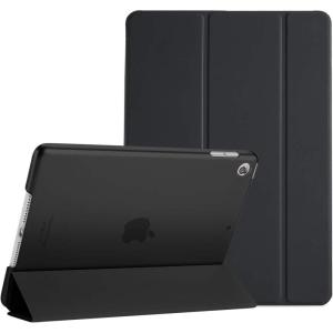 ProCase for iPad 9th/ 8th/ 7th Generation Case 10.2 Inch (2021/2020/2019 Release), 10.2 iPad Case 9th/ 8th/ 7th Gen Cover, Slim Smart Cover with Translucent Hard Shell Back -Black(Black)