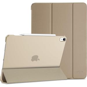 ProCase for iPad Air 13 Inch Case M4/M3/M2(2026/2025/2024), Slim Smart Cover iPad 13 Air M4 M3 M2 Case with Translucent Hard Shell Back, Supports Touch ID, Auto Wake/Sleep -Black(Starlight)