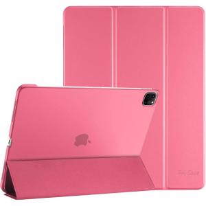 ProCase for iPad Pro 11 Inch Case 2022/2021/2020/2018(4th/3rd/2nd/1st Generation), iPad Pro 11″ Slim Stand Hard Back Cover Shell Smart Folio Compatible with Penci/Support Auto Wake/Sleep -Black(Melonpink)