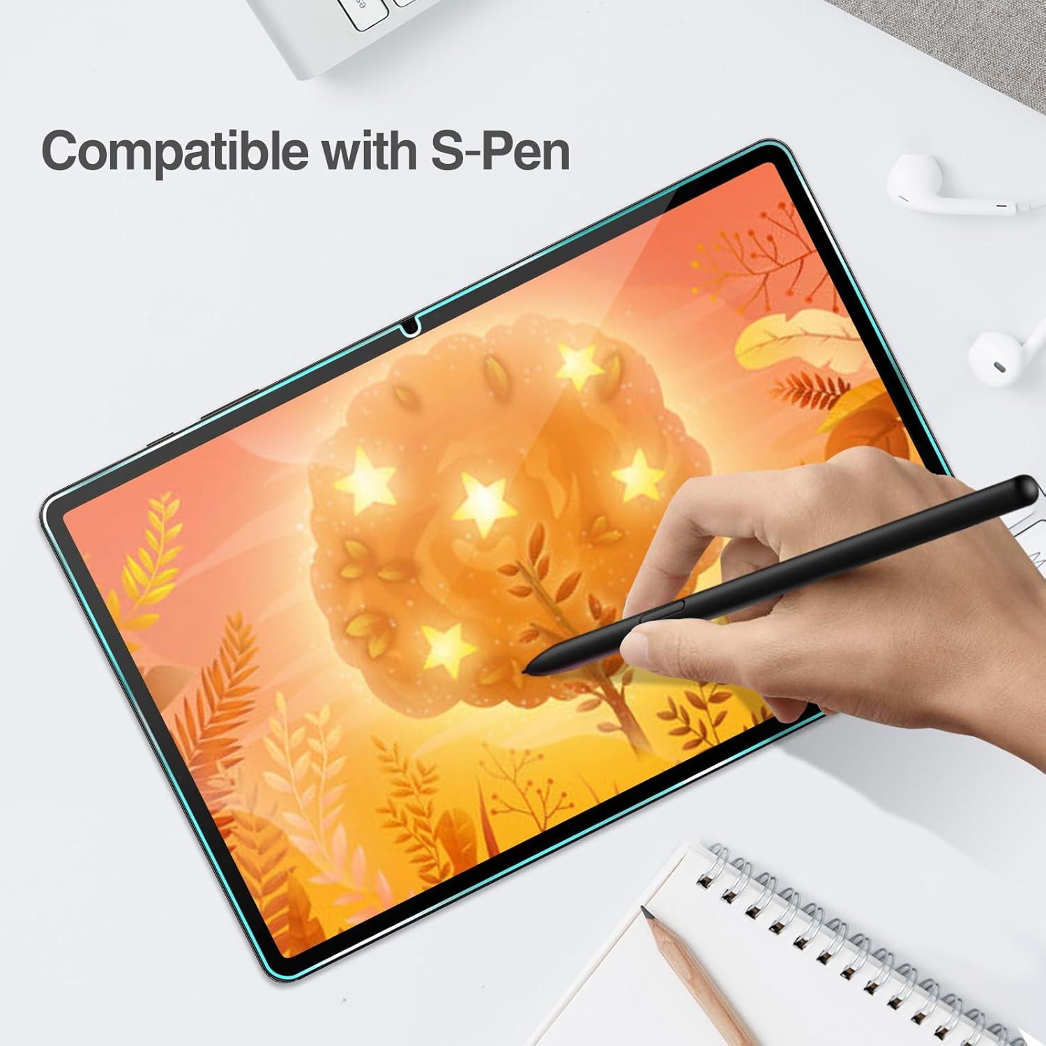 image:imageProCase 1 Pack Screen Protector for Tablet Galaxy Tab S11 Tab S10 LiteTab S10 FE 2025Tab S9 FE 109 Tab S9 2023 Tab S8 2022 Tab S7 2020 11 Hardness Tempered Glass Screen Film GuardTab S10 PlusS9 FE PlusS9 PlusS8 PlusS7 FEPlus