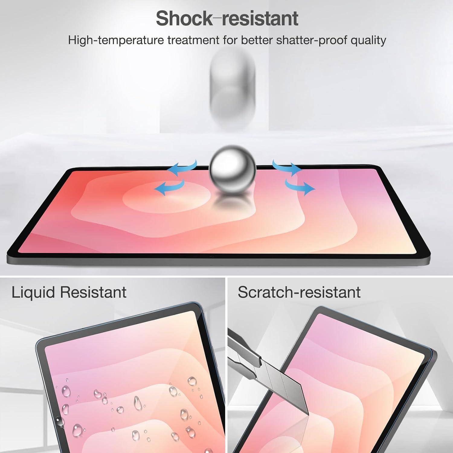 image:imageProCase 2 Pack Screen Protector for Galaxy Tab S11 2025 11 inch X730 X730N X736 1 Pack Camera Lens Protector Clear Tempered Glass Film Compatible with S Pen GrayGray
