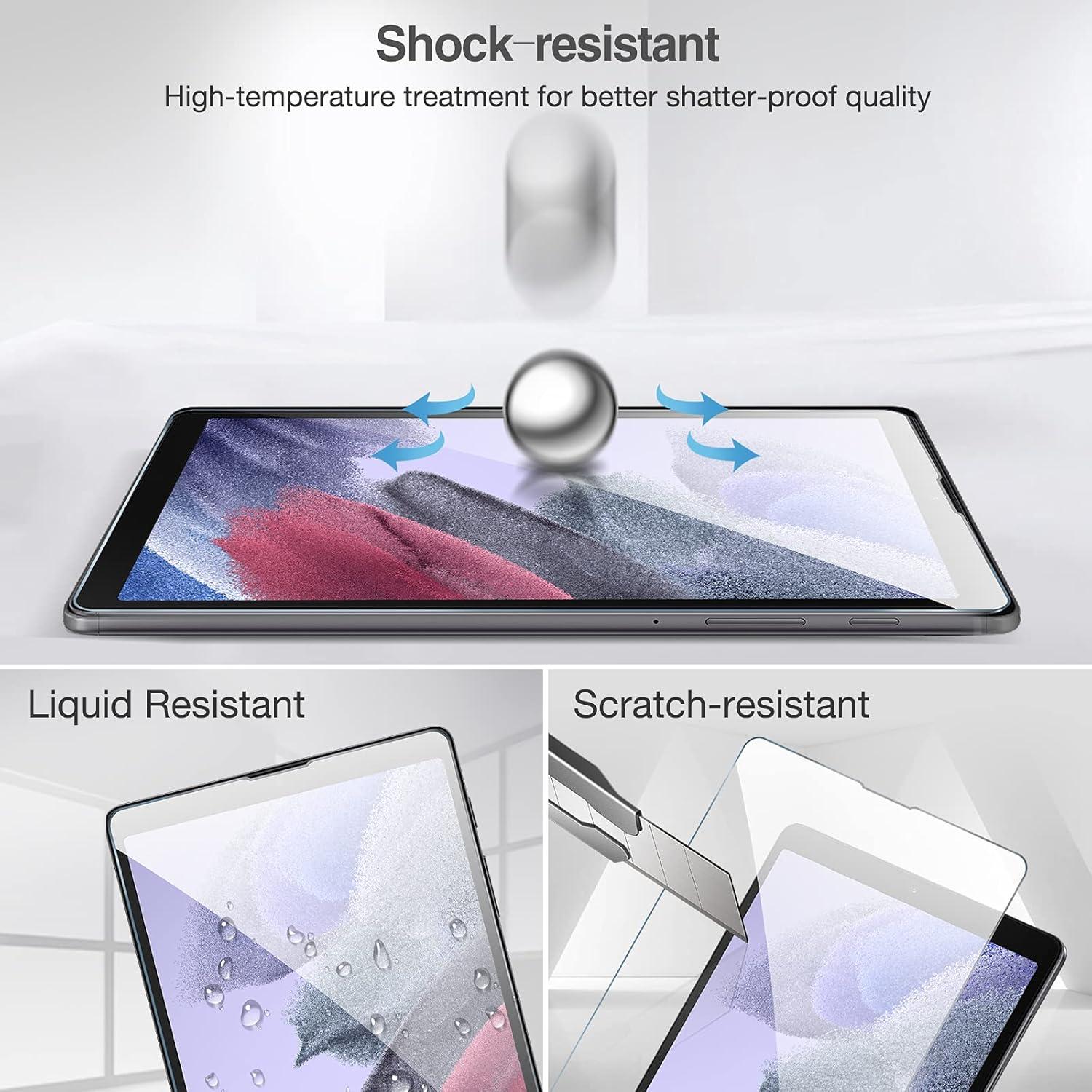 image:imageProCase 2 Pack Screen Protector for Tablet Galaxy Tab S11 Tab S10 LiteTab S10 FE 2025Tab S9 FE 109 Tab S9 2023 Tab S8 2022 Tab S7 2020 11 Hardness Tempered Glass Screen Film GuardGalaxy Tab A7 Lite SMT220 SMT225 SMT227