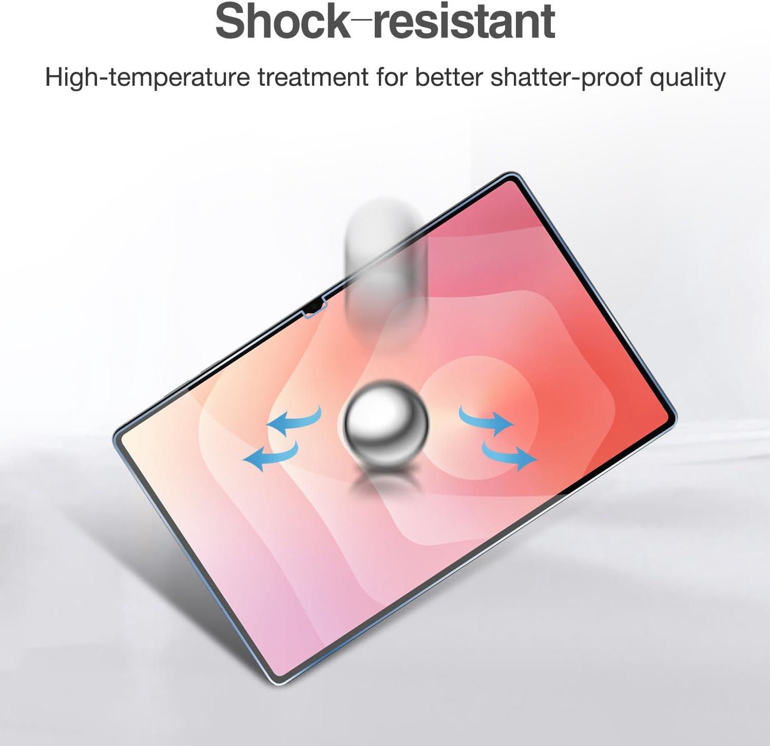image:imageProCase 2 Pack Screen Protector for Tablet Galaxy Tab S11 Tab S10 LiteTab S10 FE 2025Tab S9 FE 109 Tab S9 2023 Tab S8 2022 Tab S7 2020 11 Hardness Tempered Glass Screen Film GuardTab S11 Ultra S10 Ultra S9 Ultra S8 Ultra