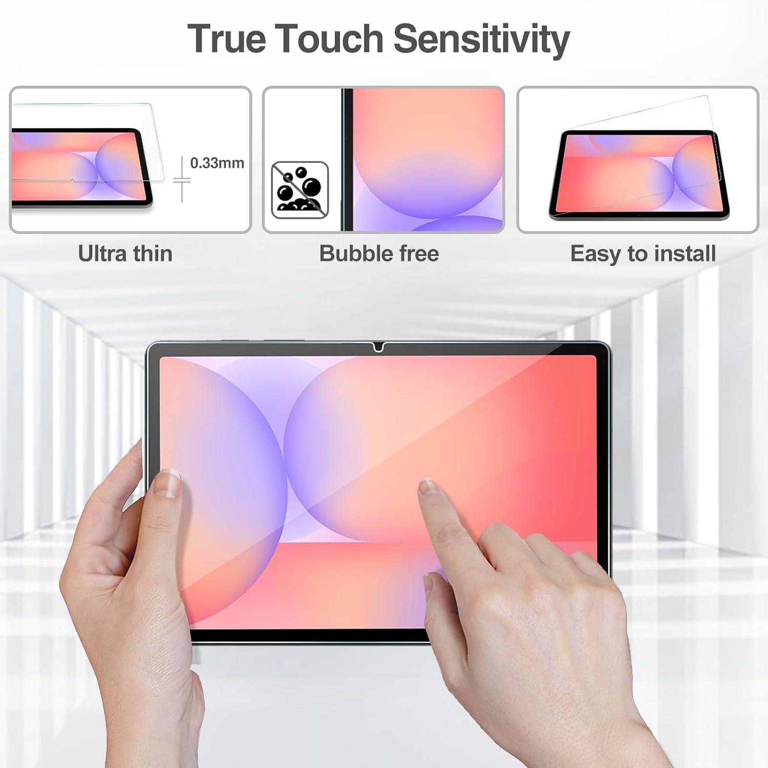 image:imageProCase 2 Pack Screen Protectors 3 Pack Camera Lens Protectors for Galaxy Tab S10 Lite 5G 109 inchTab S10 FE 2025 Tab S9 FE 5G WiFi 109 2023 Tempered Glass Film Guard Compatible with S Pen1