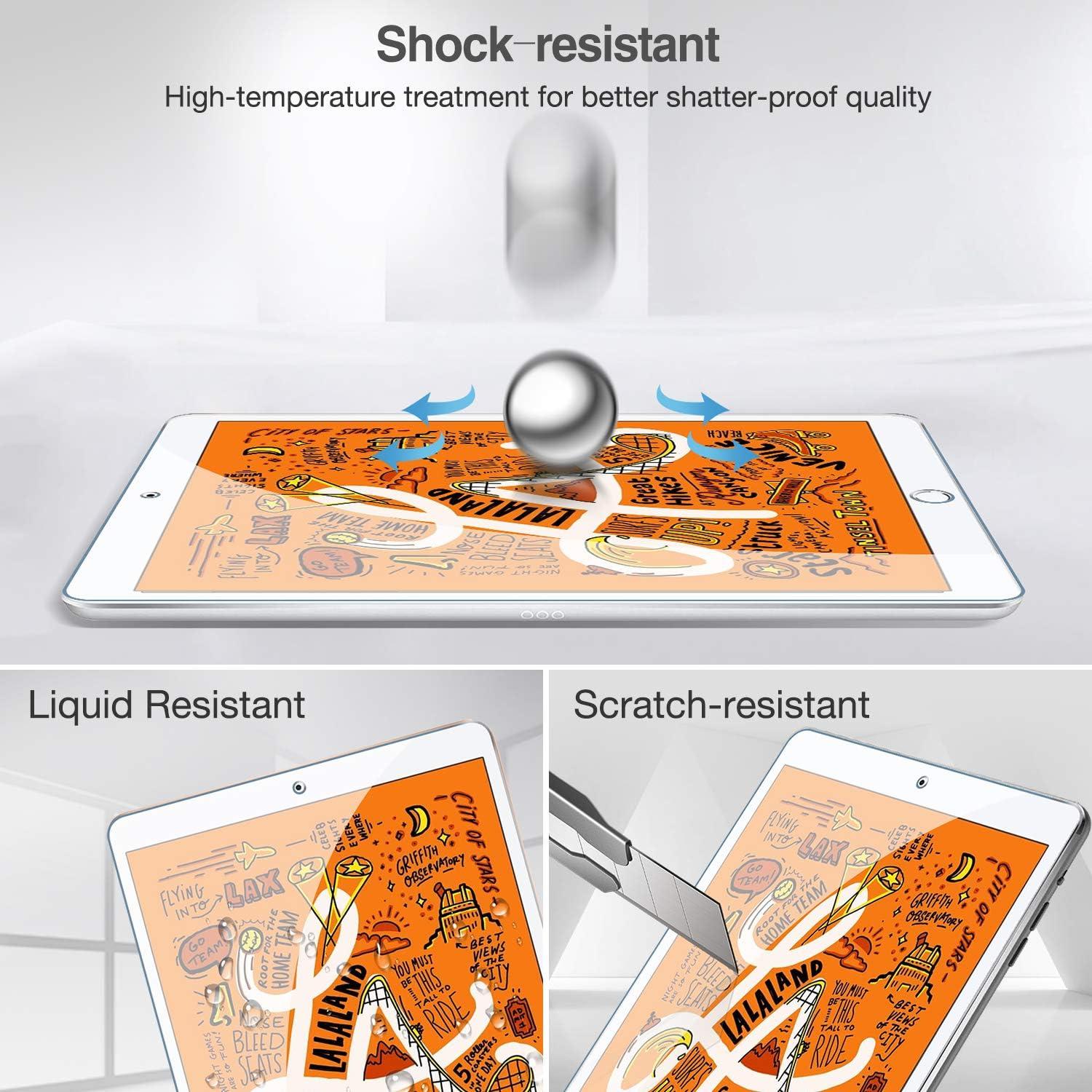 image:imageProCase 2 Pack for 79 iPad Mini 5th Mini 4th Screen Protector Tempered Glass Film Guard for iPad Mini 5 2019 iPad Mini 4 2016