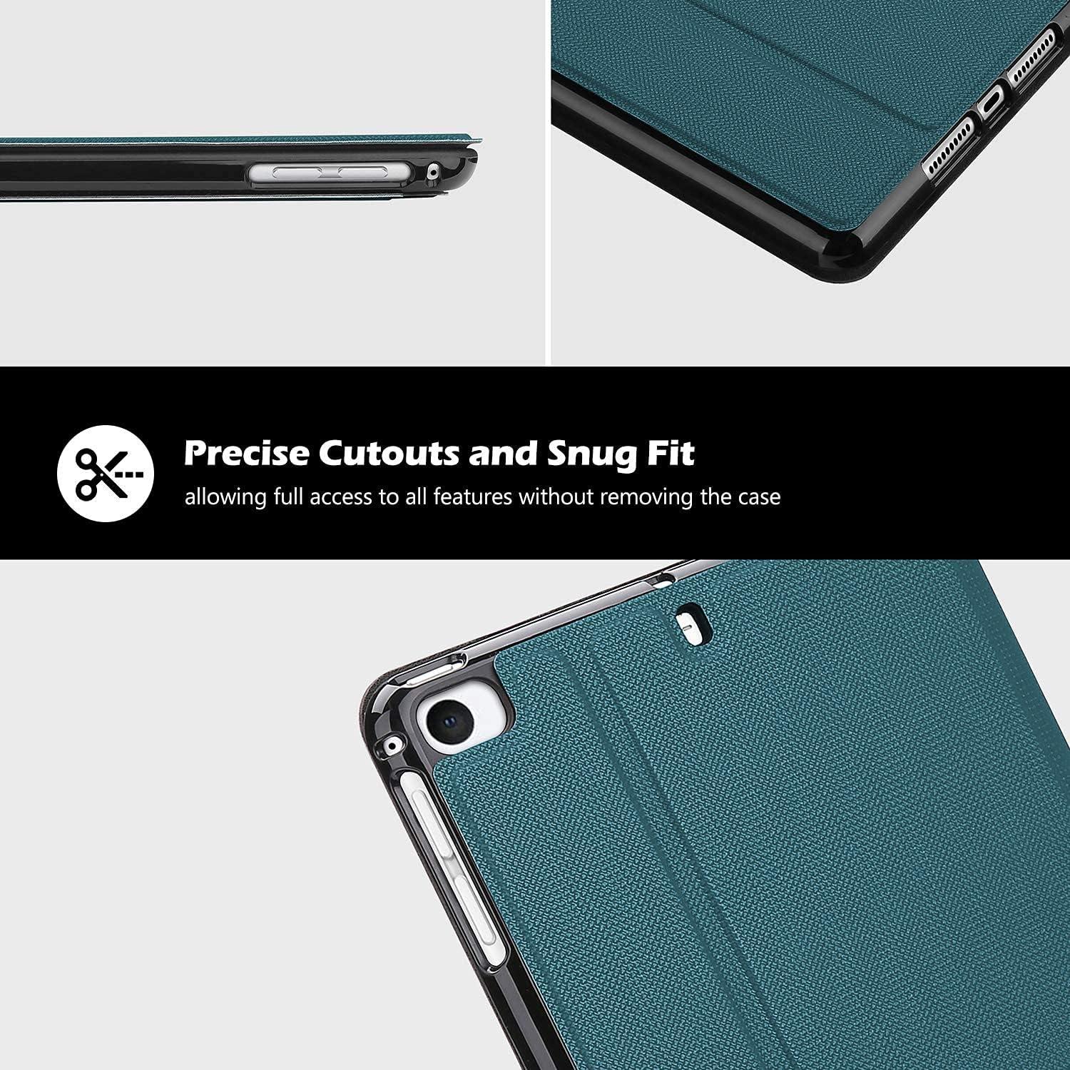 image:imageProCase Book Cover for iPad mini 5 Generation 2019 Mini 4 Mini 1 2 3 Slim Stand Protective Folio Case Smart Cover for iPad mini 54321 TealTeal