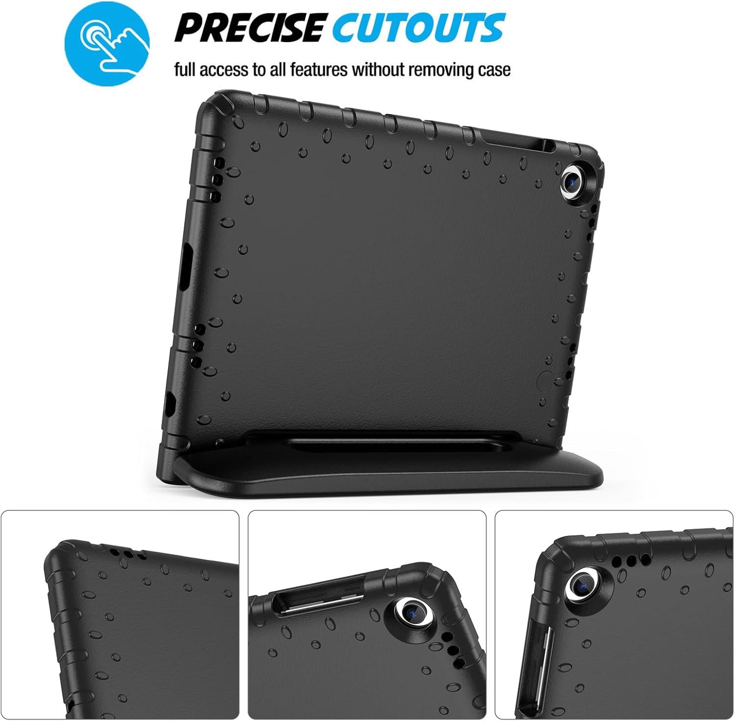 image:imageProCase Childrens Case for Samsung Galaxy Tab A9 A9 Plus 11 Inch 2023 SMX210 Lightweight Kids Case with Kickstand Shockproof Robust Child Protective Case Convertible Handle Handle StandBlack