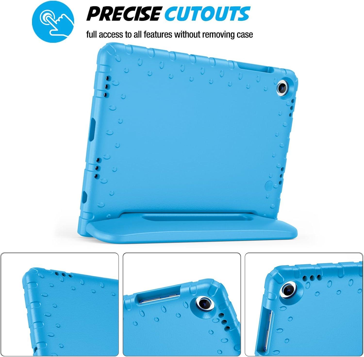 image:imageProCase Childrens Case for Samsung Galaxy Tab A9 A9 Plus 11 Inch 2023 SMX210 Lightweight Kids Case with Kickstand Shockproof Robust Child Protective Case Convertible Handle Handle StandBlue