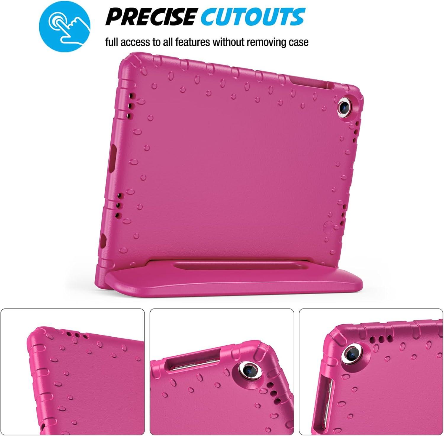 image:imageProCase Childrens Case for Samsung Galaxy Tab A9 A9 Plus 11 Inch 2023 SMX210 Lightweight Kids Case with Kickstand Shockproof Robust Child Protective Case Convertible Handle Handle Standmagenta