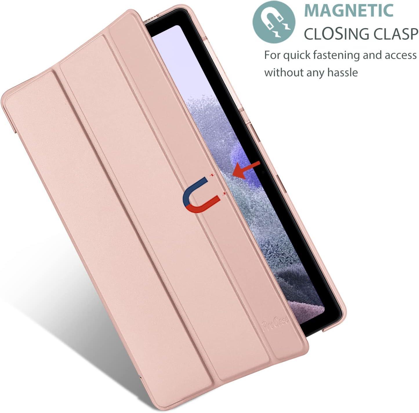 image:imageProCase Cover for Samsung Galaxy Tab A7 Lite 87 Inch 2021 Tablet Model SMT220T225T227Slim Stand Hard Back Shell Protective Case for Galaxy Tab A7 Lite 87 NavyRosegold