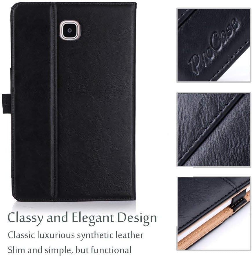 image:imageProCase Folio Case for Galaxy Tab A 80 2018 Verizon Sprint SMT387 Stand Case Cover for Galaxy Tab A 80 4G LTE VerizonSprintTMobileATampT 2018 Release Black