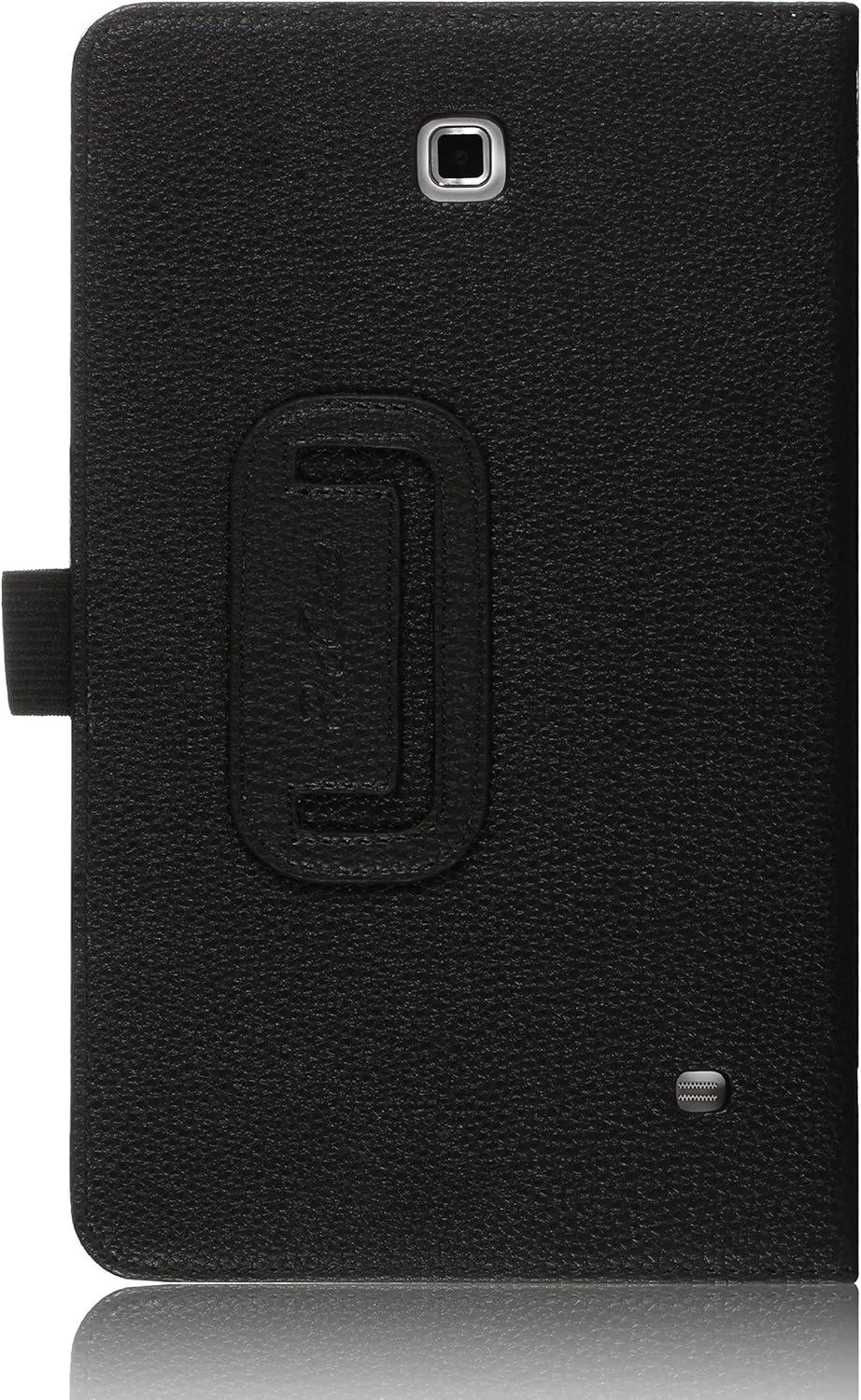 image:imageProCase Folio Case for Samsung Galaxy Tab 4 80 Tablet 2014 8 inch Model SMT330 T331 T335 Premium Leather Case with Auto SleepWake Feature Black