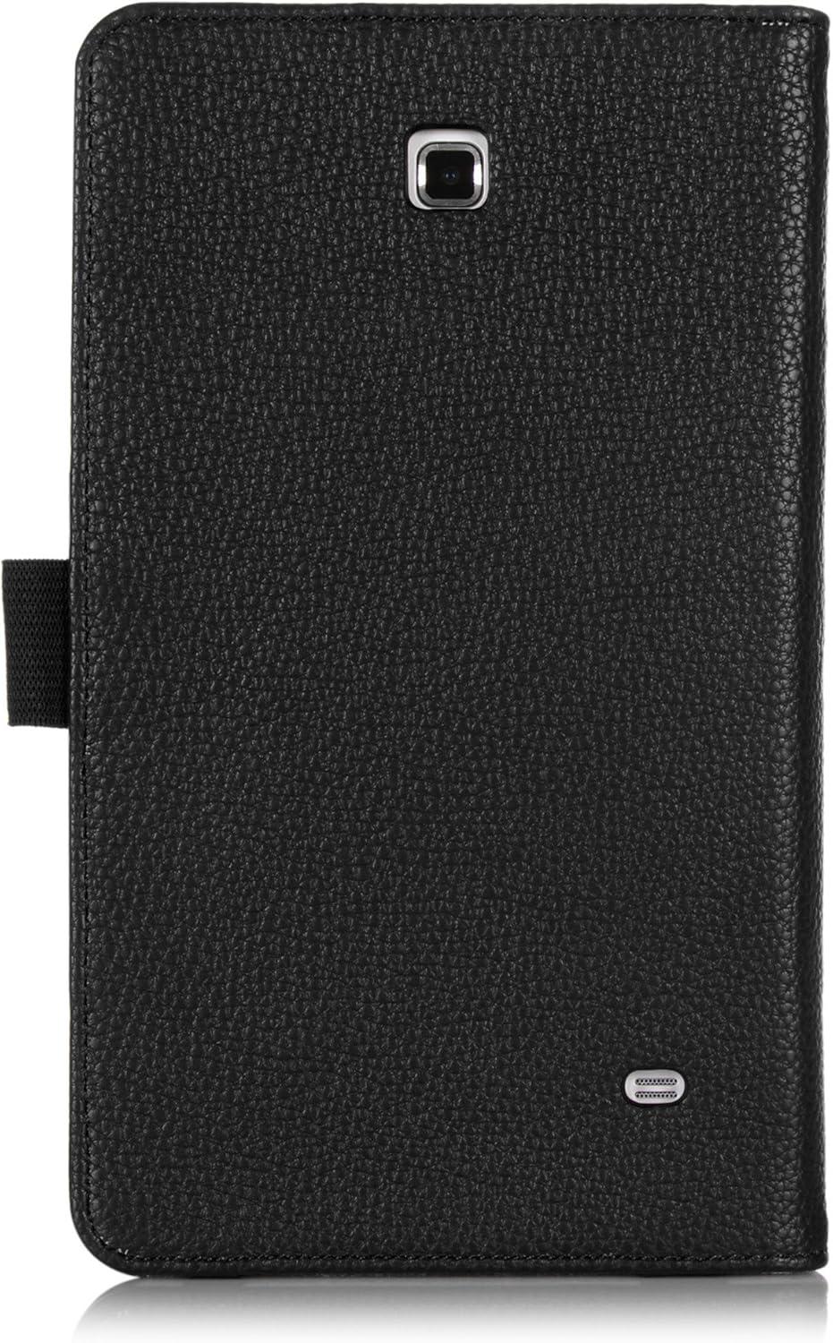 image:imageProCase Folio Case with Stand for Galaxy Tab 4 70 Tablet 2014 7 inch Tab 4 SMT230 T231 T235 with Hand Strap amp Pen Holder Black