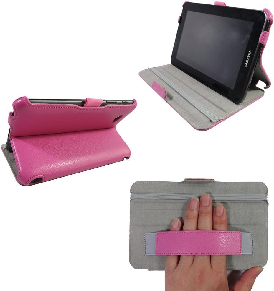 image:imageProCase Galaxy Tab 2 70 Case Slim Fit Multiple Angles Folio Stand Case Cover for Samsung Galaxy Tab 2 70 GTP3113 Tablet Pink