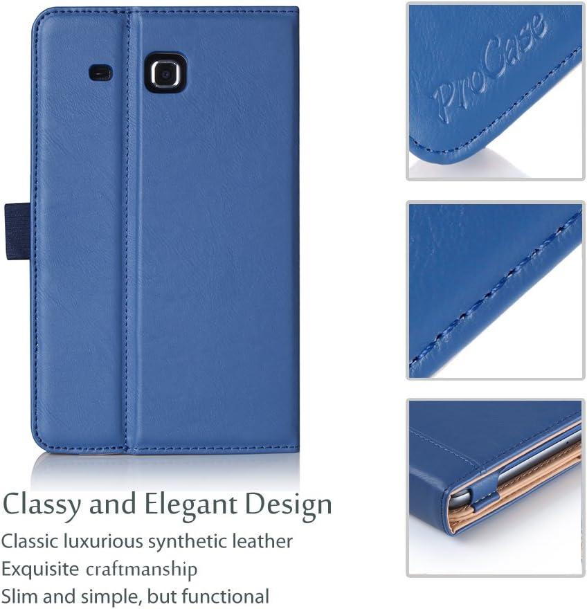 image:imageProCase Galaxy Tab E Lite 70 CaseTab 3 Lite 7 Case Stand Folio Case Cover for Galaxy Tab E Lite 7inch TabletTab 3 Lite 7 with Multiple Viewing Angles Document Card Pocket Navy