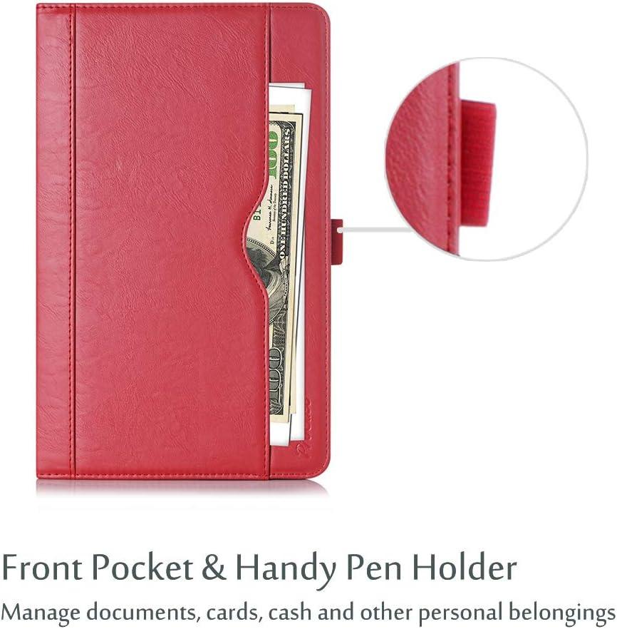 image:imageProCase Galaxy Tab E Lite 70 CaseTab 3 Lite 7 Case Stand Folio Case Cover for Galaxy Tab E Lite 7inch TabletTab 3 Lite 7 with Multiple Viewing Angles Document Card Pocket Red
