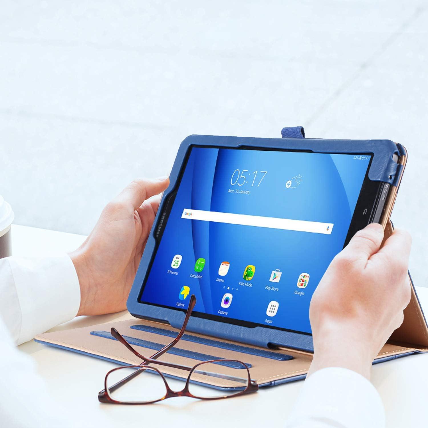 image:imageProCase Leather Case for Galaxy Tab A 101inch 2016 SMT580 T585 T587 Stand Folio Cover for Galaxy Tab A 101 Tablet NO S Pen Version with Multiple Viewing Angles Card Pocket BlackNavy