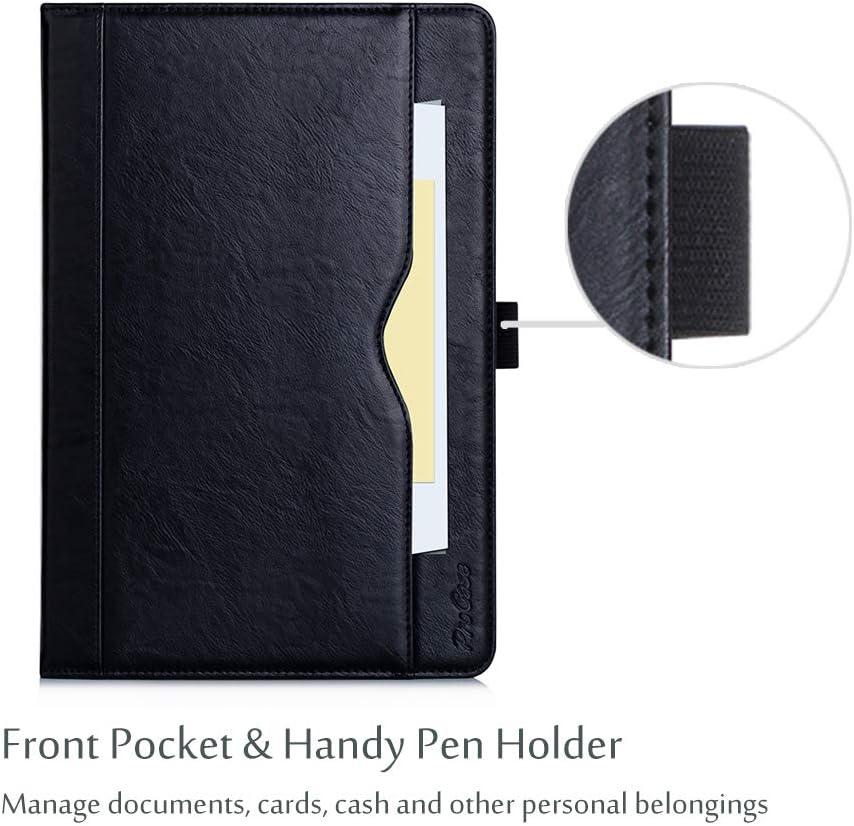 image:imageProCase Leather Case for Galaxy Tab A 101inch 2016 SMT580 T585 T587 Stand Folio Cover for Galaxy Tab A 101 Tablet NO S Pen Version with Multiple Viewing Angles Card Pocket BlackBlack