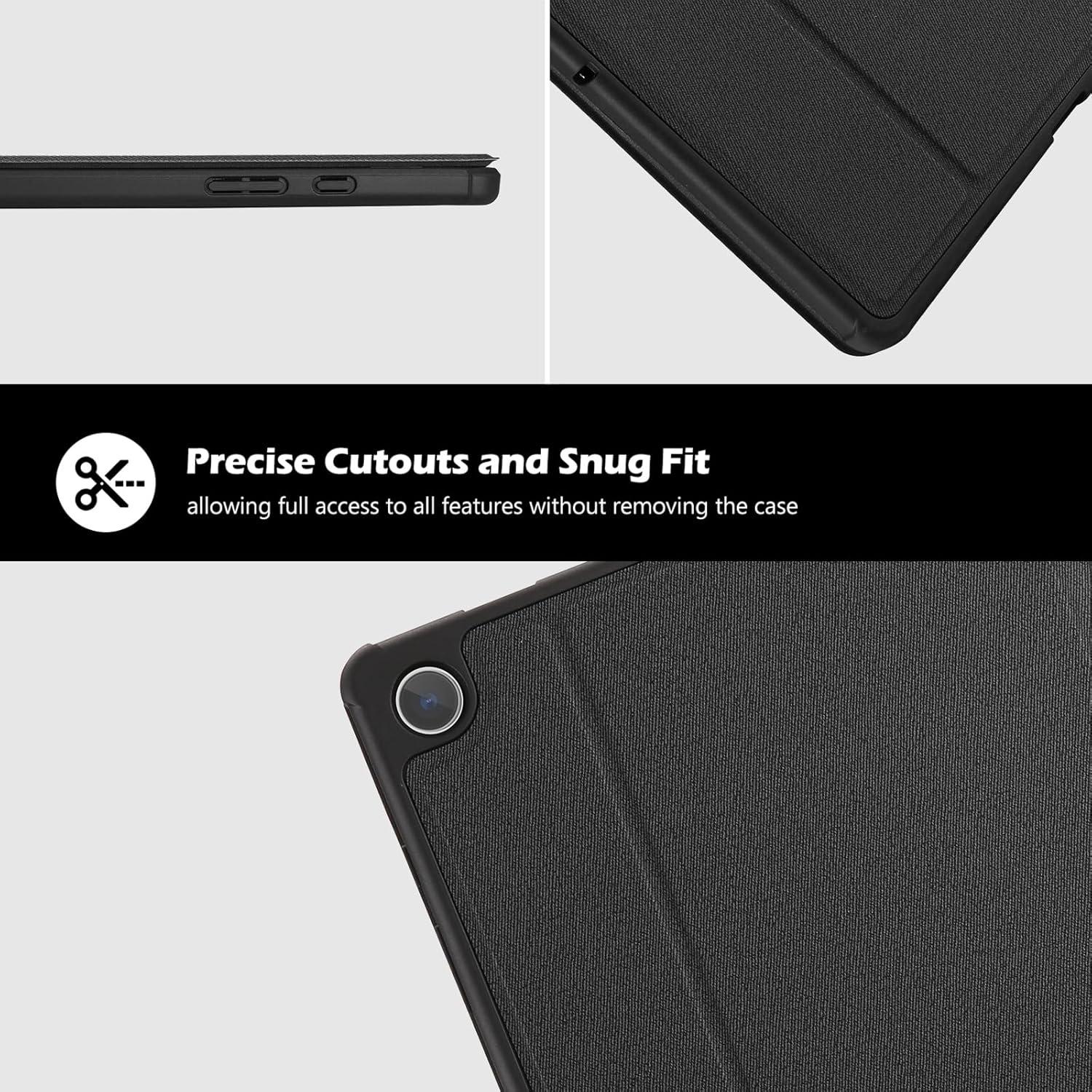 image:imageProCase Protective Case for Galaxy Tab A9 Plus 11 Inch 2023 Folio Smart Slim Stand Cover for Galaxy Tab A9 Tablet SMX210X215X216X218 BlackBlack