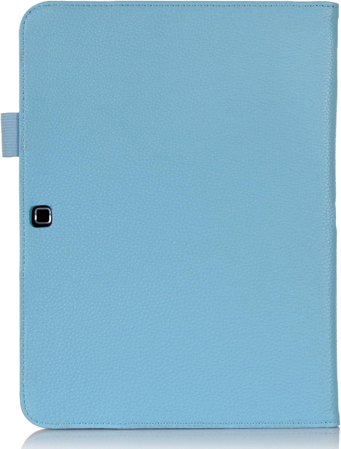image:imageProCase Samsung Galaxy Tab 4 101 Case with Bonus Stylus Pen Smart Cover Case with Stand for 10 inch Galaxy Tab 4 Tablet SMT530 T531 T535 with Auto SleepWake Feature Blue