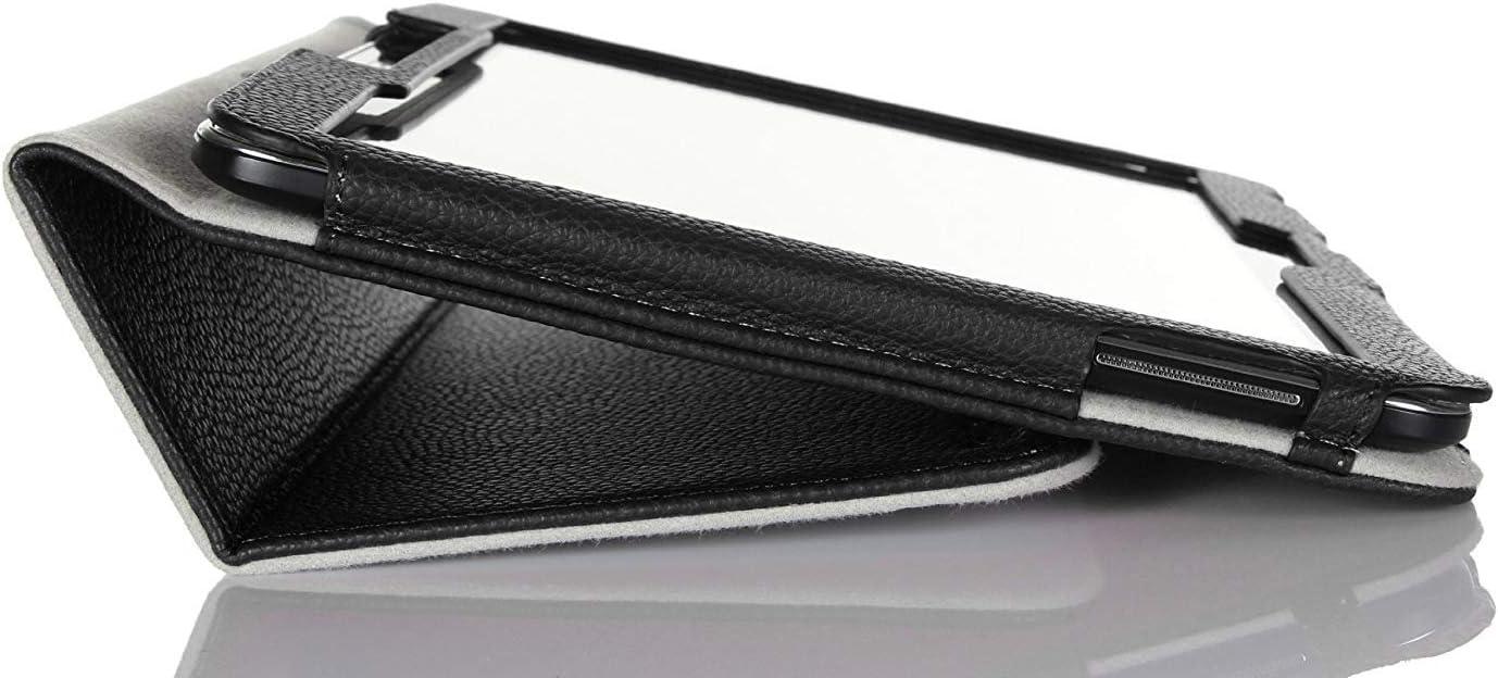 image:imageProCase Samsung Galaxy Tab 4 101 Tablet Case BiFold Stand Cover Case for 10 inch Galaxy Tab 4 2014 Released with auto SleepWake Hand Strap Also Compatible with Galaxy Tab 3 101 Black
