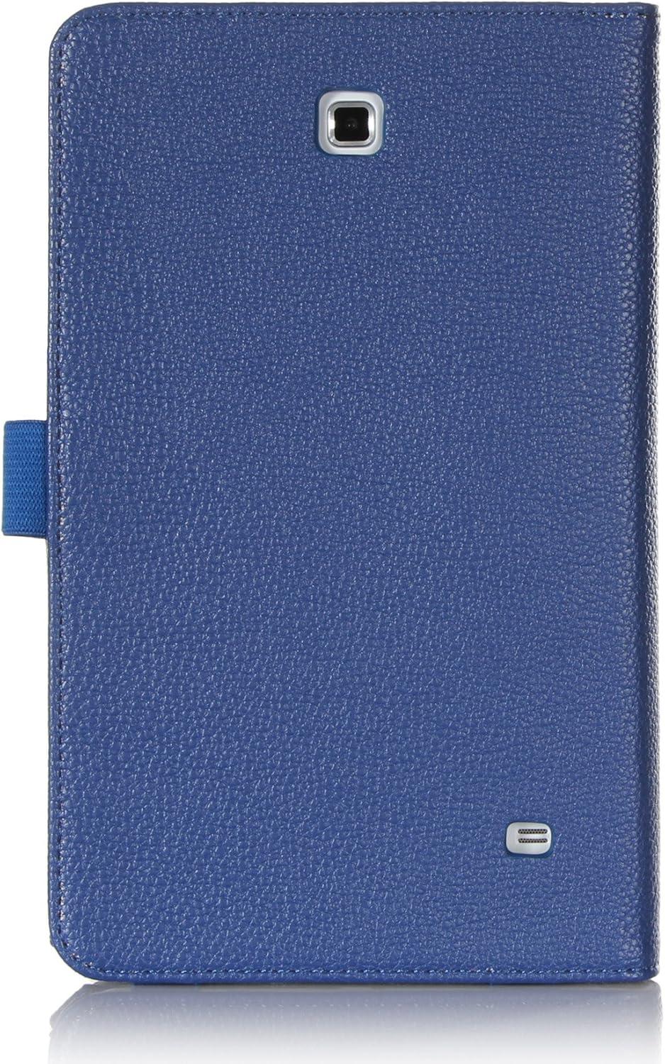 image:imageProCase Samsung Galaxy Tab 4 80 Case with Bonus Stylus Pen Smart Cover Case with Stand for 8 inch Tab 4 Tablet 2014 SMT330 T331 T335 with Auto SleepWake Feature Navy Dark Blue