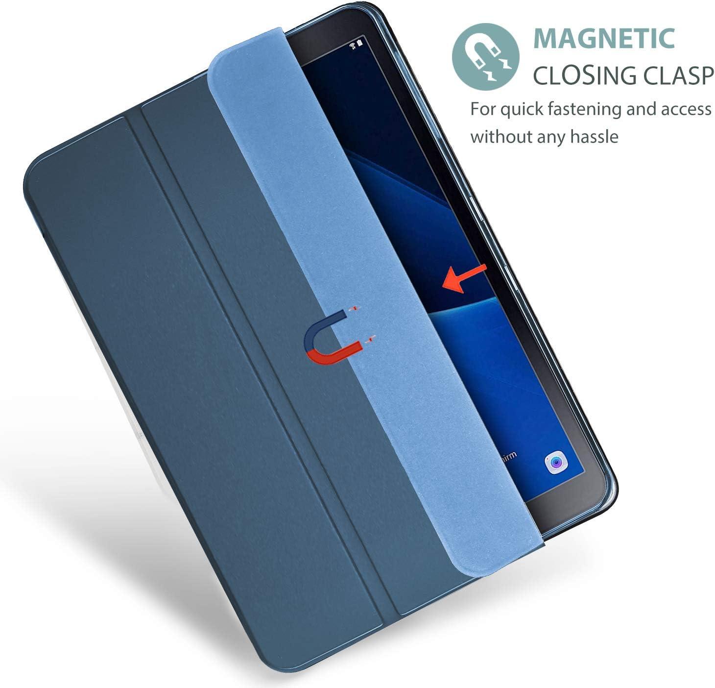 image:imageProCase Slim Case for Galaxy Tab A 101 2016 SMT580 T585 T587 Lightweight Stand Shell Smart Cover for Old Model Galaxy Tab A 101 Case 2016 EmeraldNavy