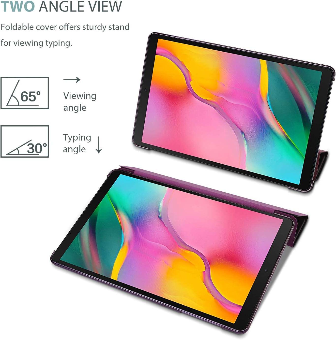 image:imageProCase Slim Case for Galaxy Tab A 101 2019 Model T510 T515 T517 Lightweight Stand Case Shell Cover for 101 Inch Galaxy Tab A Tablet SMT510 SMT515 SMT517 2019 Release BlackWine