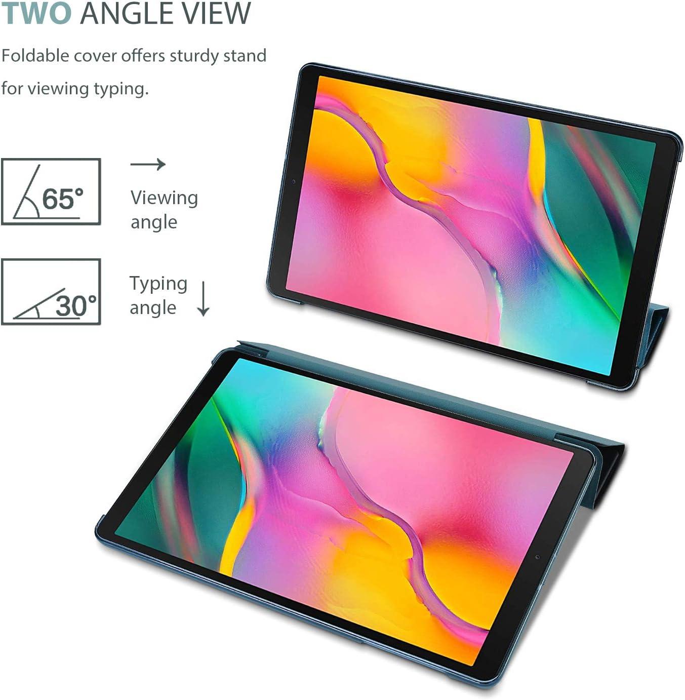 image:imageProCase Slim Case for Galaxy Tab A 101 2019 Model T510 T515 T517 Lightweight Stand Case Shell Cover for 101 Inch Galaxy Tab A Tablet SMT510 SMT515 SMT517 2019 Release BlackTeal