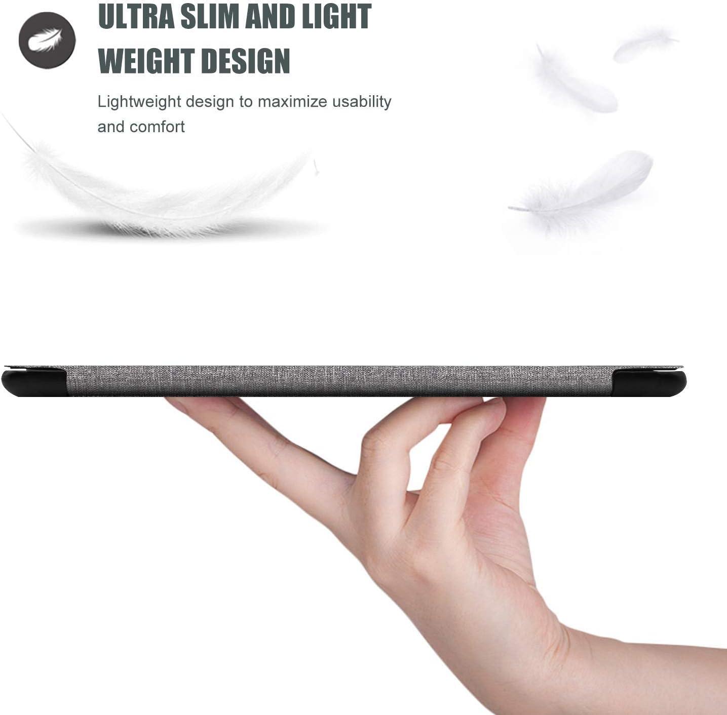 image:imageProCase Slim Case for Galaxy Tab A 8inch 2019 T290 T295 Light Cover Trifold Stand Hard Shell Folio Case for 80 inch Galaxy Tab A 2019 Without S Pen Model SMT290 WiFi SMT295 LTE MagentaLightgrey