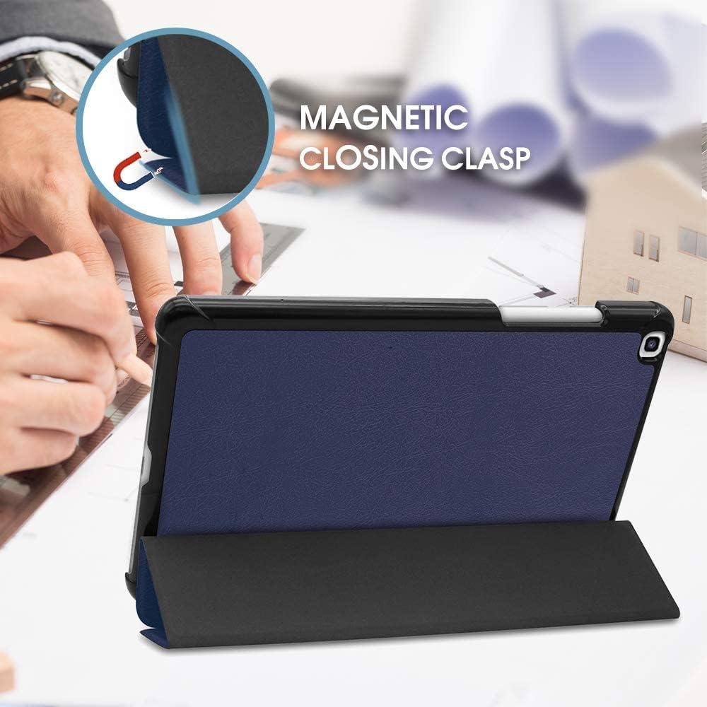 image:imageProCase Slim Case for Galaxy Tab A 8inch 2019 T290 T295 Light Cover Trifold Stand Hard Shell Folio Case for 80 inch Galaxy Tab A 2019 Without S Pen Model SMT290 WiFi SMT295 LTE MagentaNavy