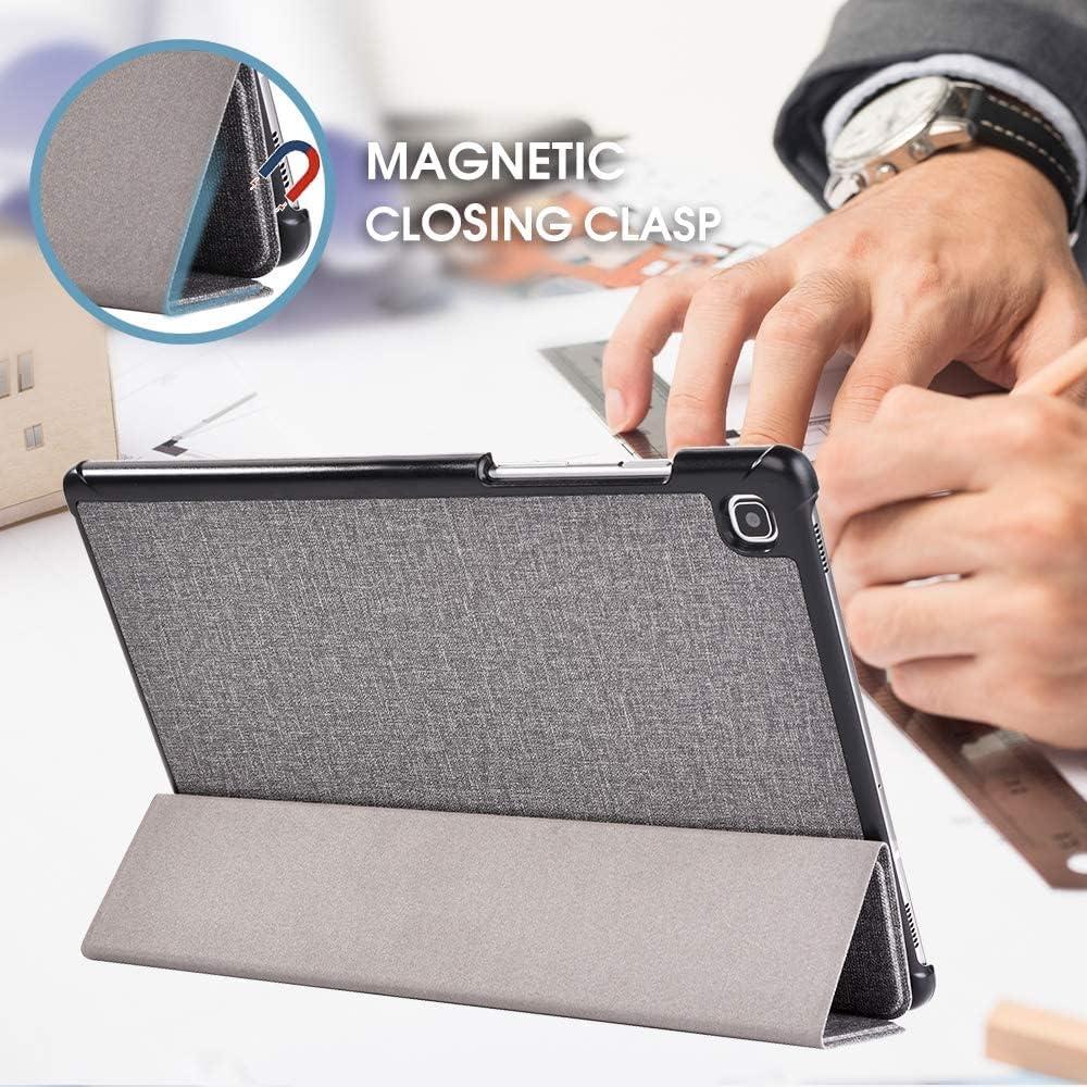 image:imageProCase Slim Case for Galaxy Tab A 8inch 2019 T290 T295 Light Cover Trifold Stand Hard Shell Folio Case for 80 inch Galaxy Tab A 2019 Without S Pen Model SMT290 WiFi SMT295 LTE MagentaLightgrey