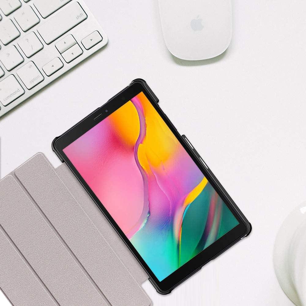 image:imageProCase Slim Case for Galaxy Tab A 8inch 2019 T290 T295 Light Cover Trifold Stand Hard Shell Folio Case for 80 inch Galaxy Tab A 2019 Without S Pen Model SMT290 WiFi SMT295 LTE MagentaGrey