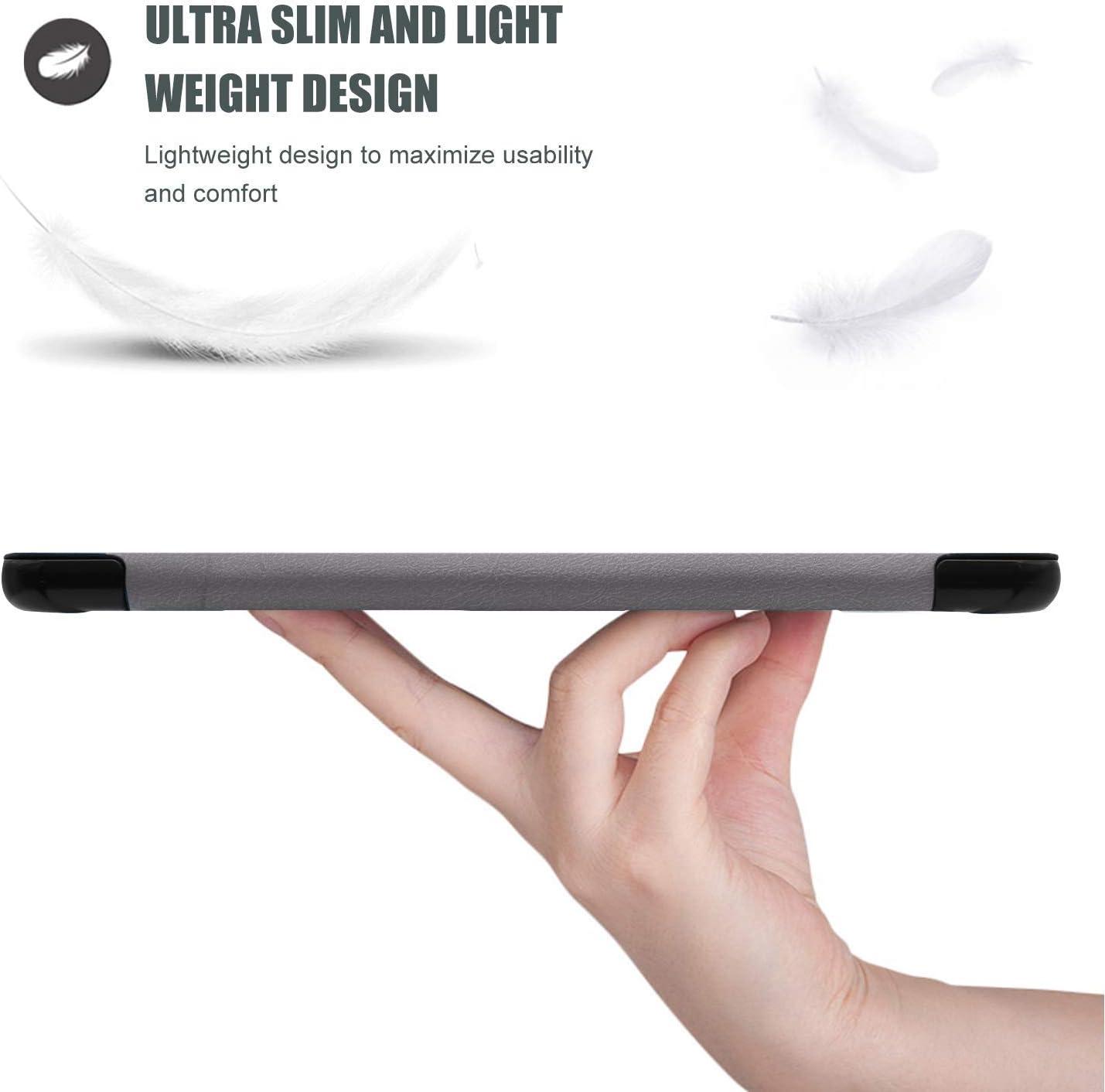 image:imageProCase Slim Case for Galaxy Tab A 8inch 2019 T290 T295 Light Cover Trifold Stand Hard Shell Folio Case for 80 inch Galaxy Tab A 2019 Without S Pen Model SMT290 WiFi SMT295 LTE MagentaGrey