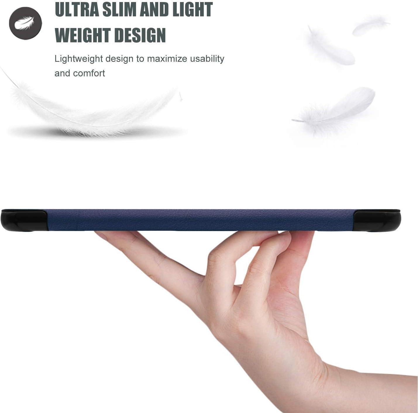 image:imageProCase Slim Case for Galaxy Tab A 8inch 2019 T290 T295 Light Cover Trifold Stand Hard Shell Folio Case for 80 inch Galaxy Tab A 2019 Without S Pen Model SMT290 WiFi SMT295 LTE MagentaNavy