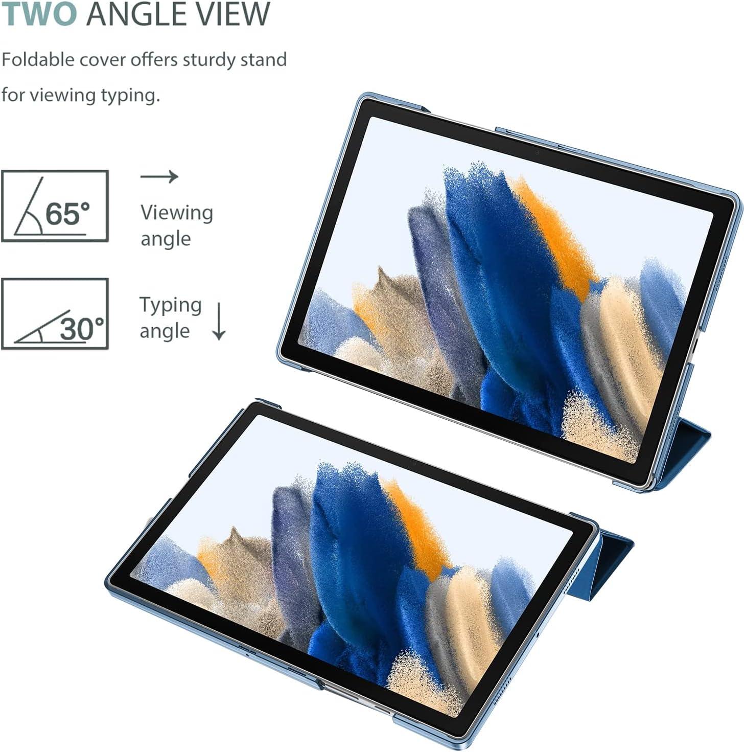 image:imageProCase Smart Case for Galaxy Tab A8 105 Slim Stand Hard Back Shell Protective Smart Cover Case for Galaxy Tab A8 105 Inch 2022 SMX200 X205 X207 SkyBlueBlue1