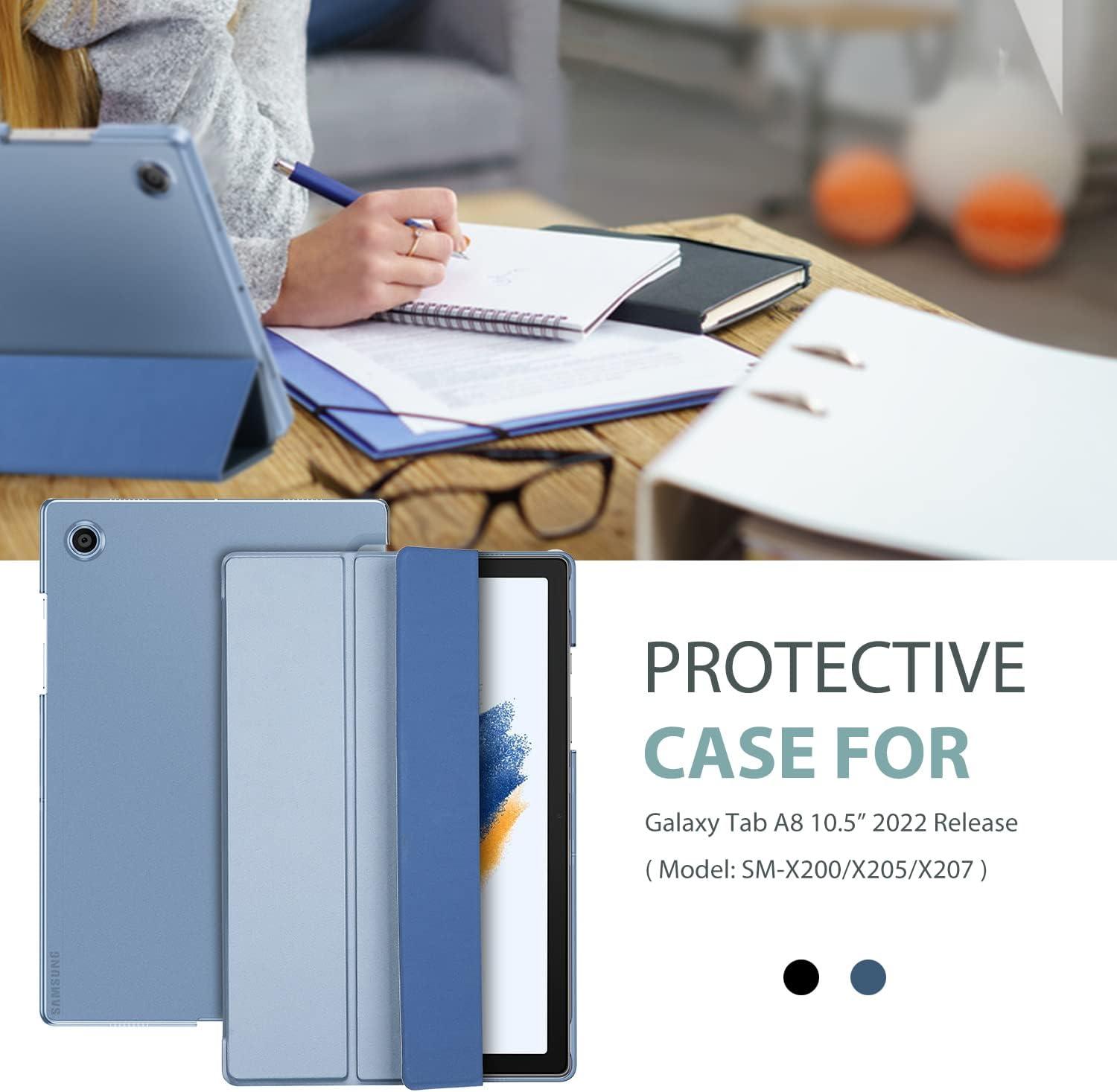 image:imageProCase Smart Case for Galaxy Tab A8 105 Slim Stand Hard Back Shell Protective Smart Cover Case for Galaxy Tab A8 105 Inch 2022 SMX200 X205 X207 SkyBlueSkyblue1