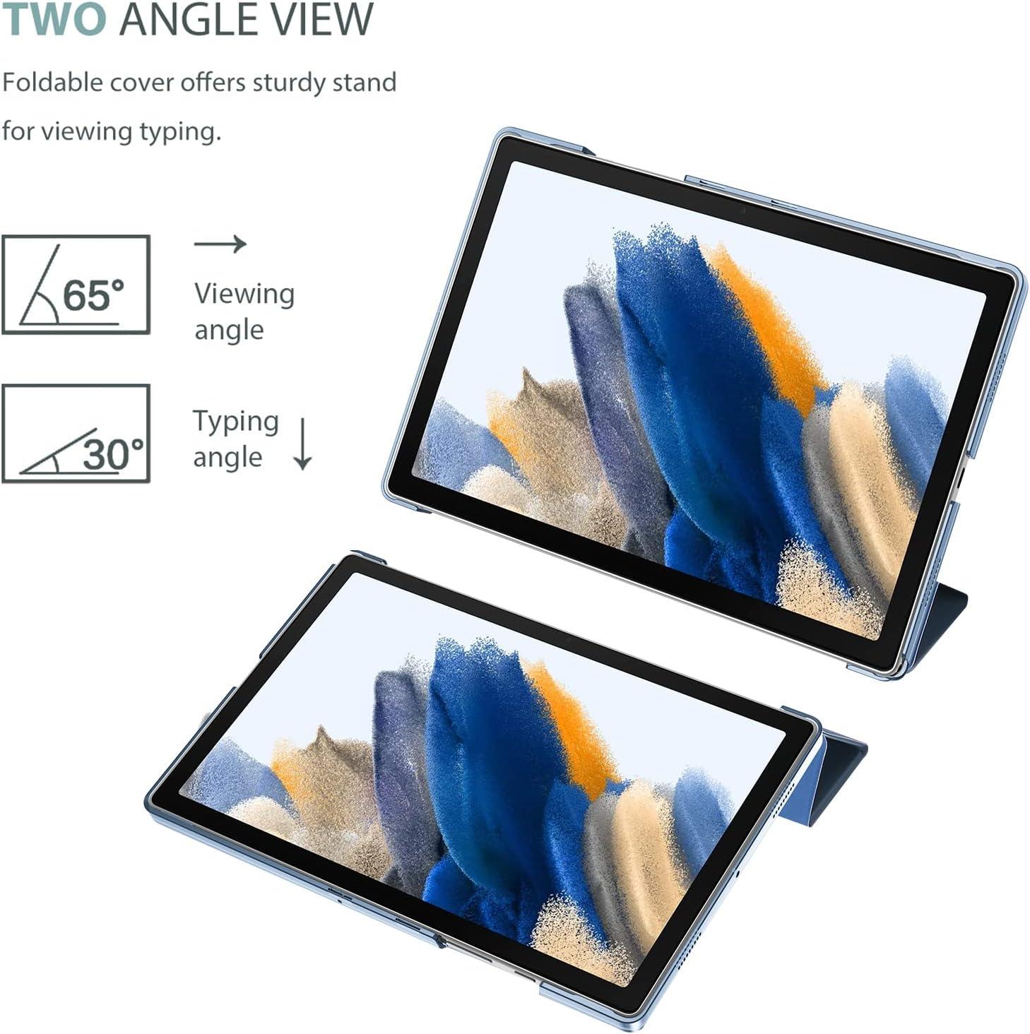 image:imageProCase Smart Case for Galaxy Tab A8 105 Slim Stand Hard Back Shell Protective Smart Cover Case for Galaxy Tab A8 105 Inch 2022 SMX200 X205 X207 SkyBlueSkyblue1