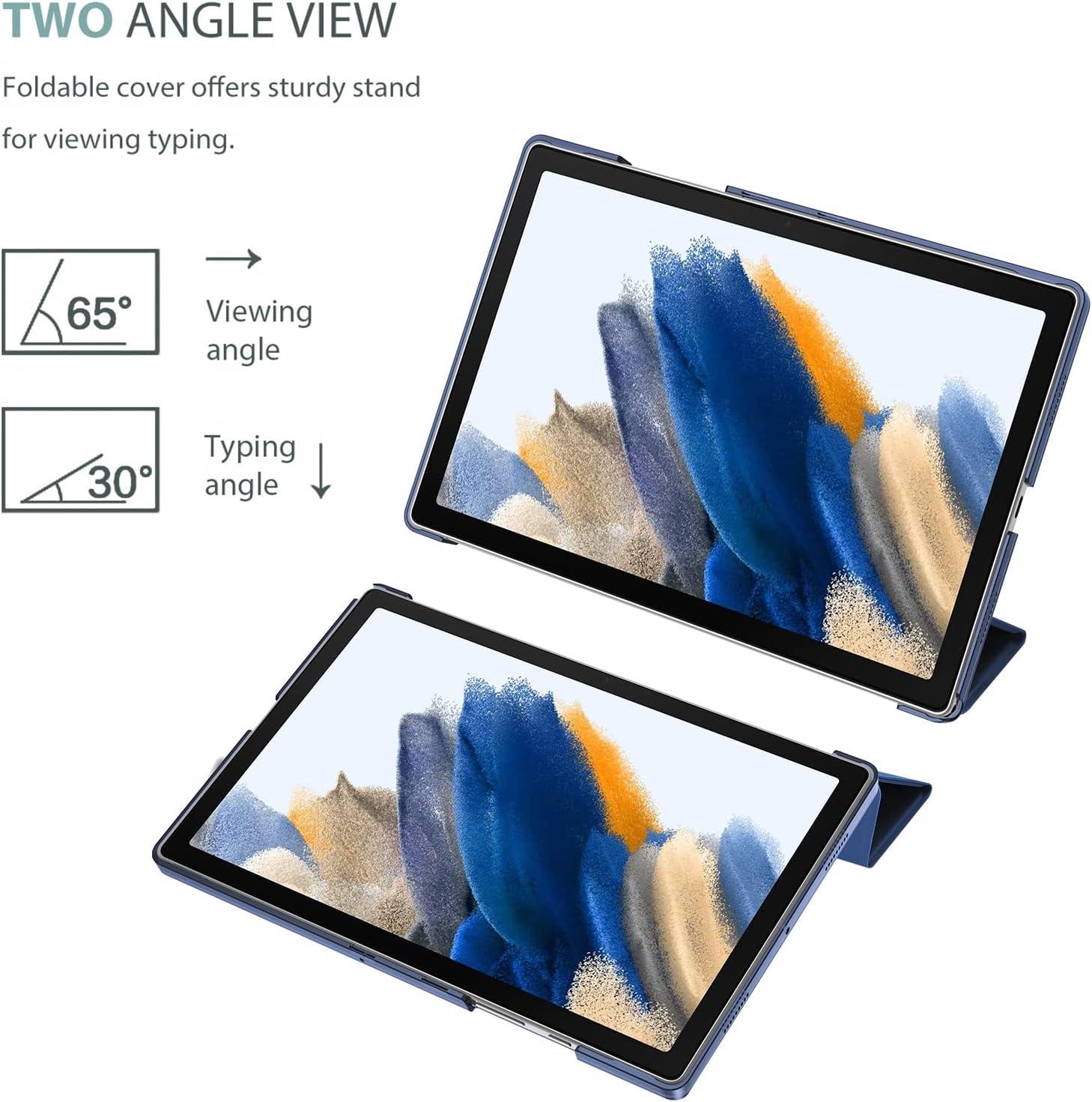 image:imageProCase Smart Case for Galaxy Tab A8 105 Slim Stand Hard Back Shell Protective Smart Cover Case for Galaxy Tab A8 105 Inch 2022 SMX200 X205 X207 SkyBlueNavy1
