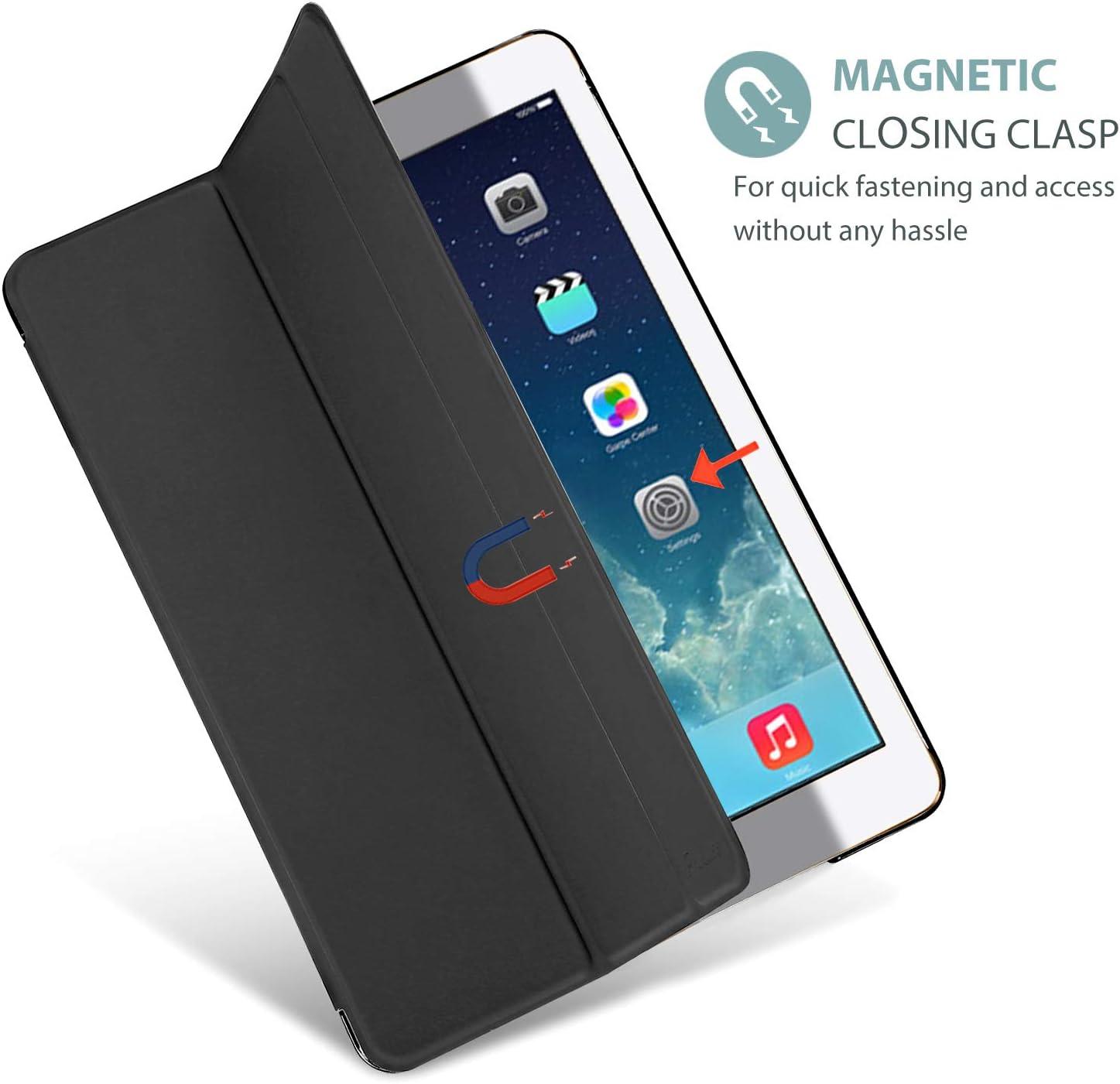 image:imageProCase Smart Case for iPad Air 1st Generation 97 Inch Protective Cover for iPad Air 1 Edition 2013 Model A1474 A1475 A1476 NavyBlack