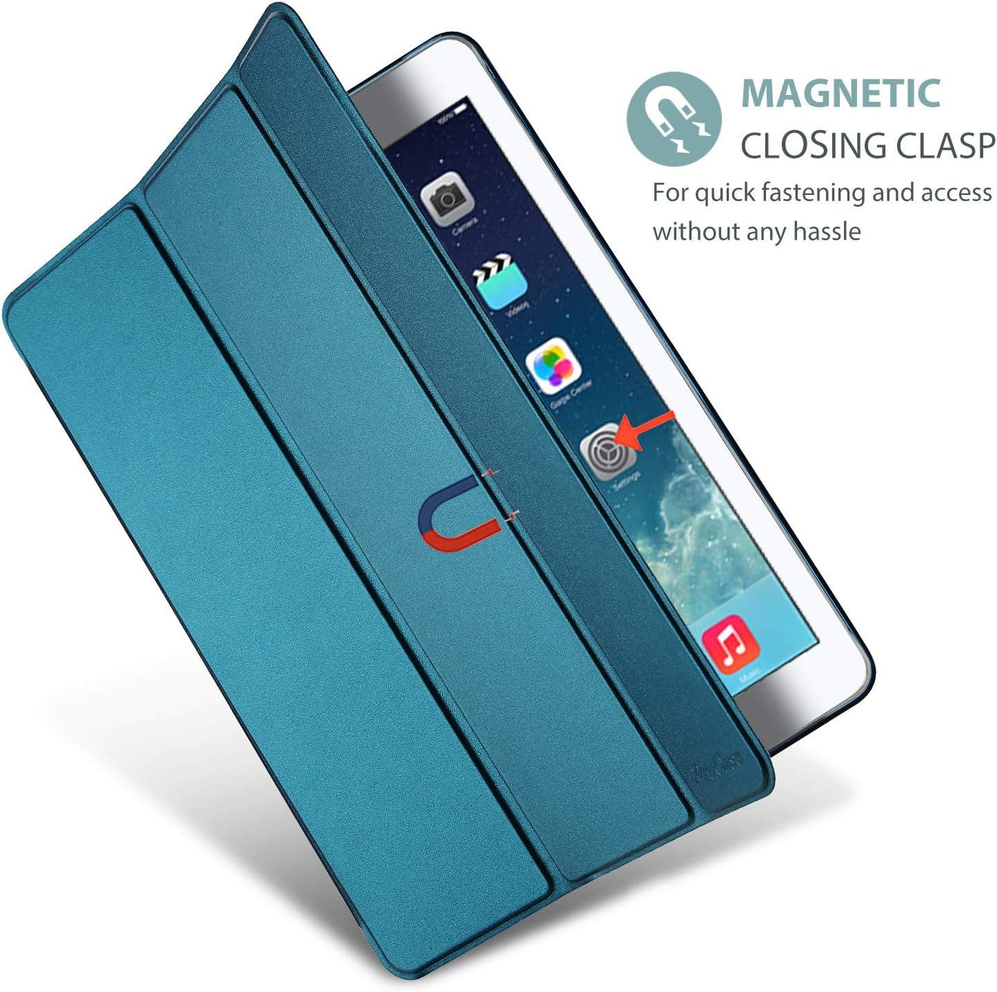 image:imageProCase Smart Case for iPad Air 1st Generation 97 Inch Protective Cover for iPad Air 1 Edition 2013 Model A1474 A1475 A1476 NavyTeal